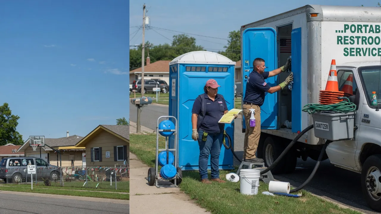 Portable Toilet Rental in Bruceville, IN near me